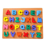Wooden Alphabet and Number Puzzles - Helaya